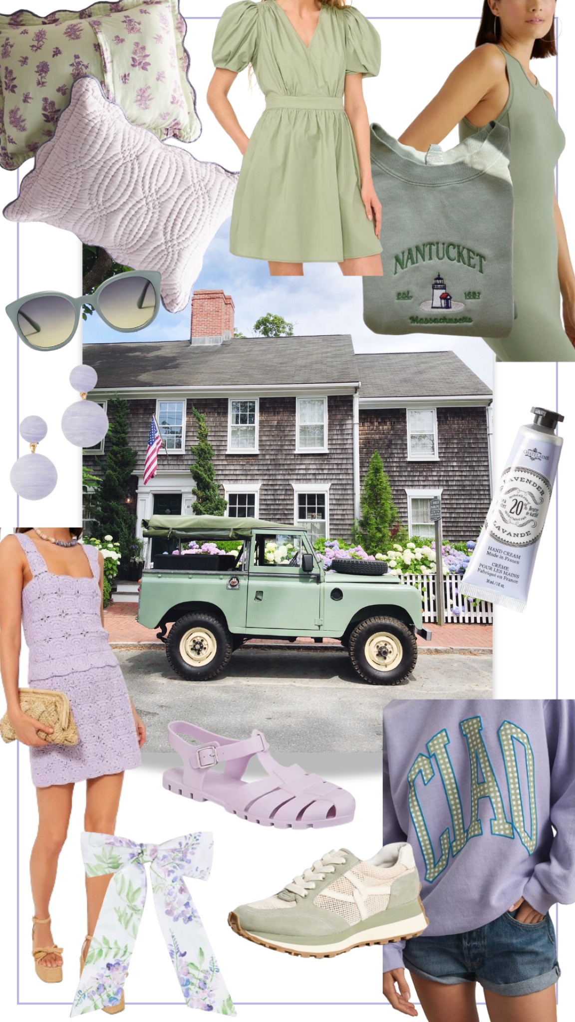 sage & lavender late-summer finds 

coastal style // nantucket style // summer pastels // green dresses // sage dresses 

#LTKSeasonal #LTKFindsUnder100