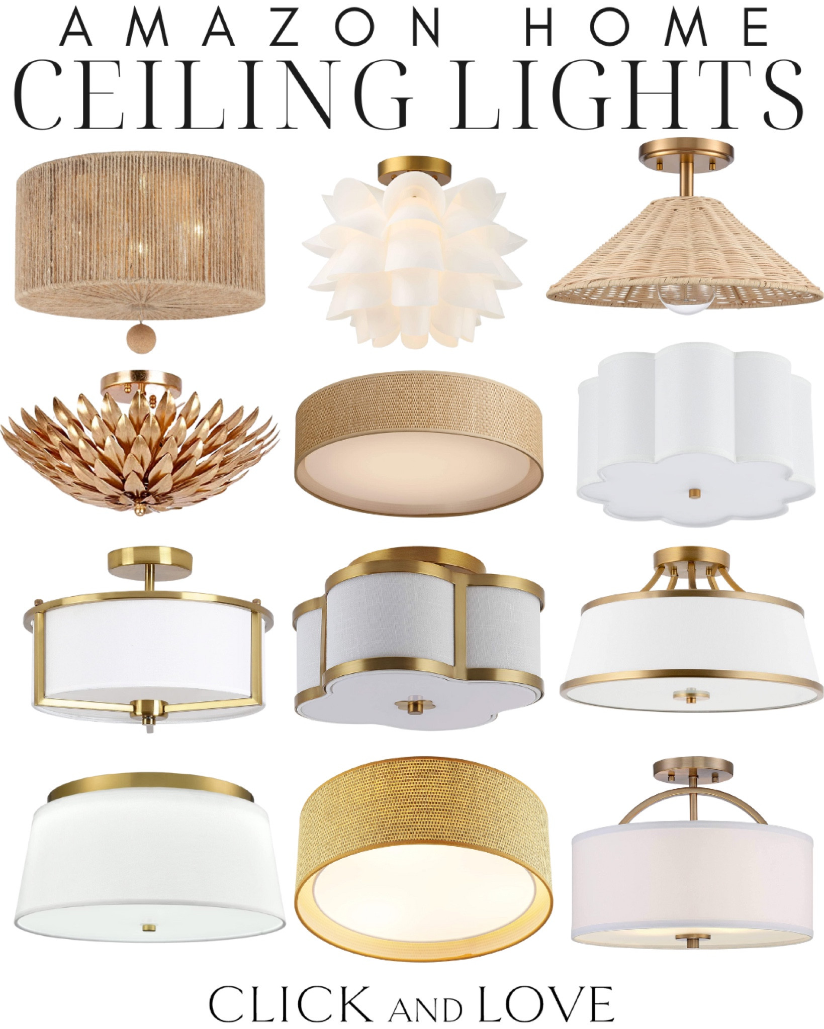 Amazon home ceiling lights ✨  these would be great for closets, hallways or bathrooms! 

Ceiling light, flush Mount lighting, semi flush mount lighting, budget friendly lighting, bedroom, bathroom, entryway, hallway, closet lighting, dining room, living room, Amazon, Amazon home, Amazon must haves, Amazon finds, Amazon home decor, Amazon furniture #amazon #amazonhome

#LTKunder100 #LTKhome #LTKstyletip