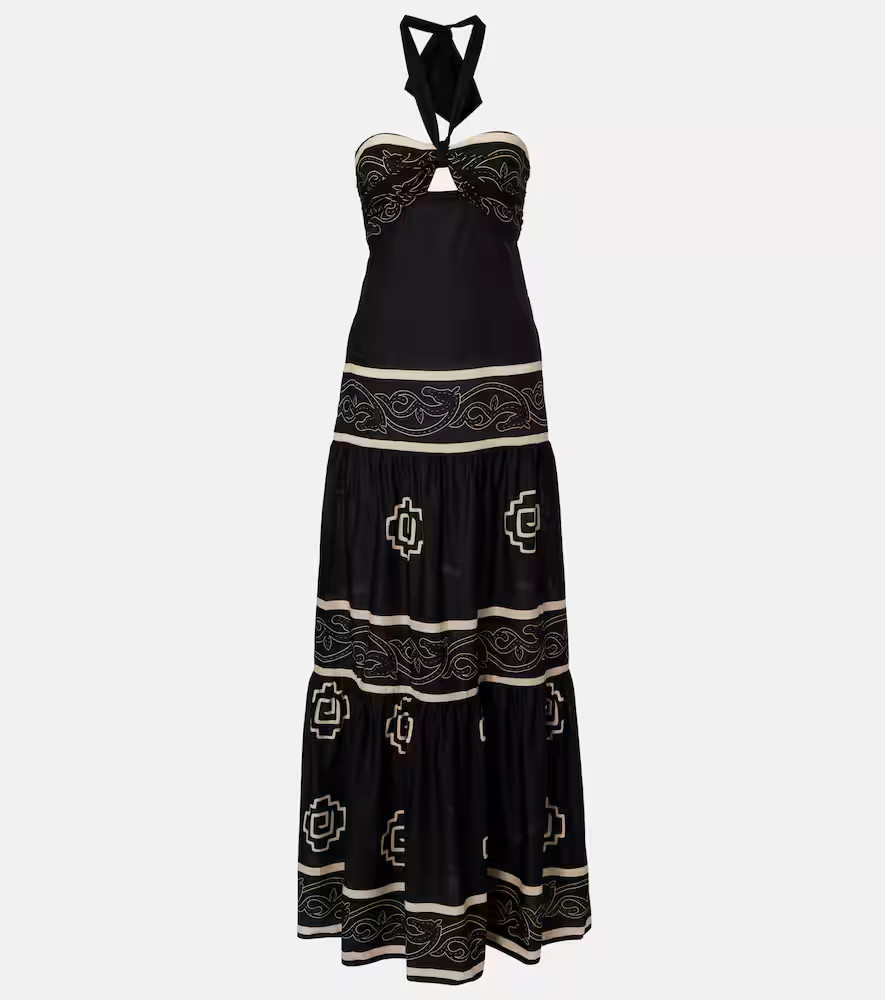 Johanna Ortiz Robe longue Orilla Del Mar en coton | Mytheresa (FR)