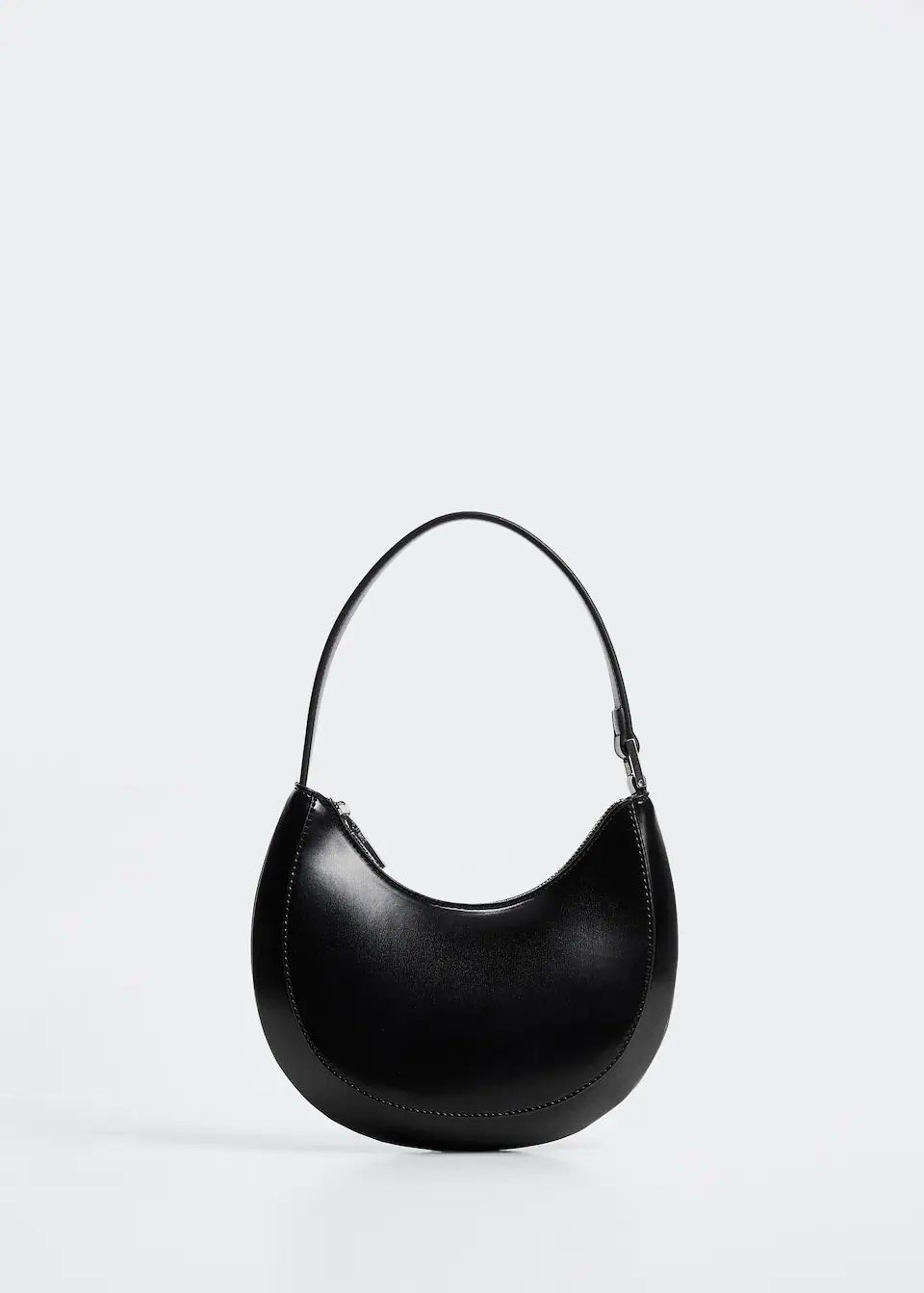 Oval short handle bag | MANGO (US)