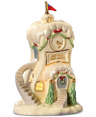 Whoville Post Office LED Figurine | Macy's