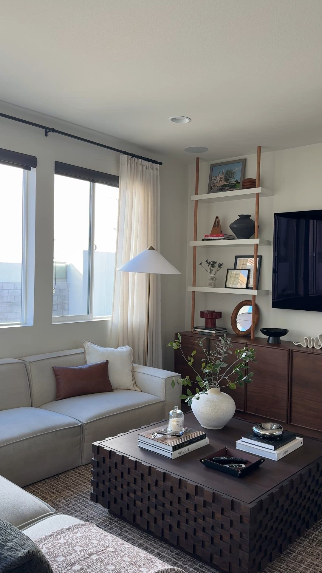 This new living room makeover turned out SO cute. Obsessed with this rug and storage coffee table

#LTKHome