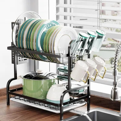 Two Tier Dish Rack | Wayfair North America