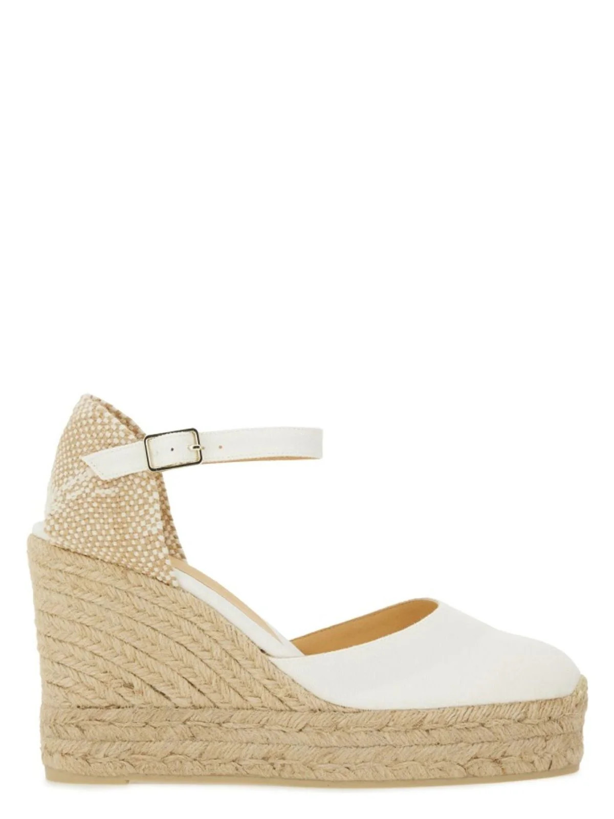 CastaÃ±er Women's Carol Espadrilles in White | Size 39 | CAROL Color 8ED Color 001 Color BLANCO | LOZURI