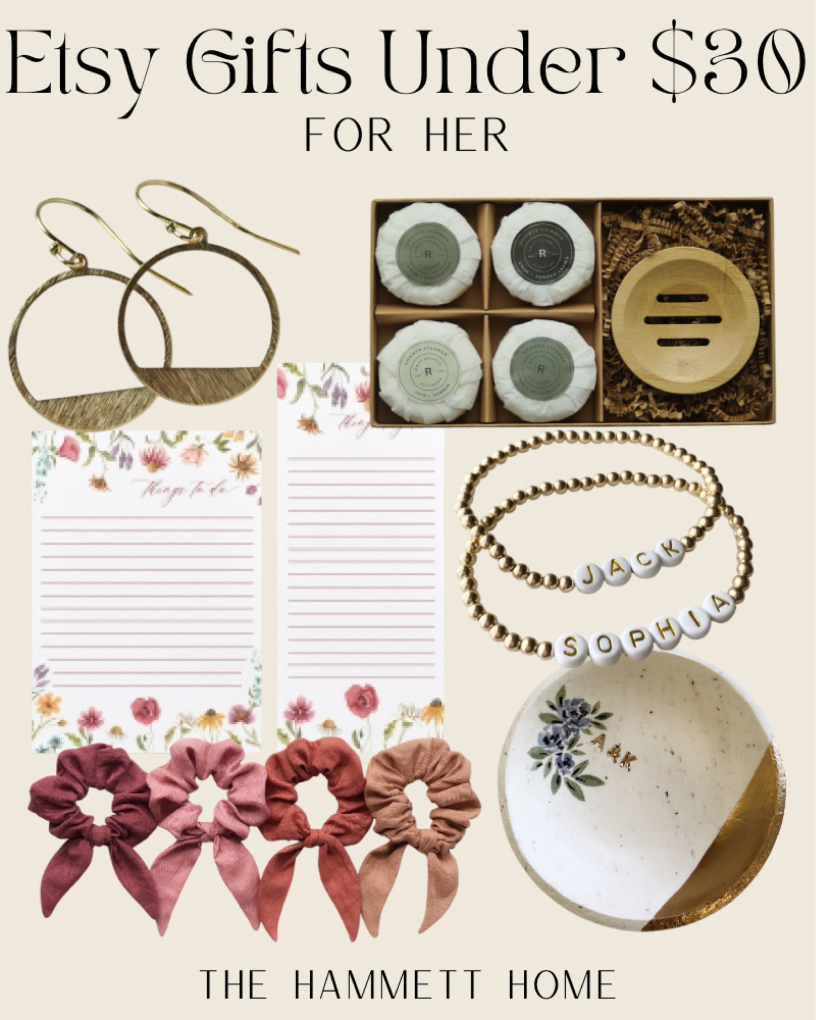 Etsy gift guide for women. All under $30! 


women, gift guide, for her, gifting, Etsy, handmade, custom, personalized, Mother’s day, jewelry, stationary, accessories, self care, trending, affordable 

#LTKfindsunder50 #LTKGiftGuide #LTKfindsunder100