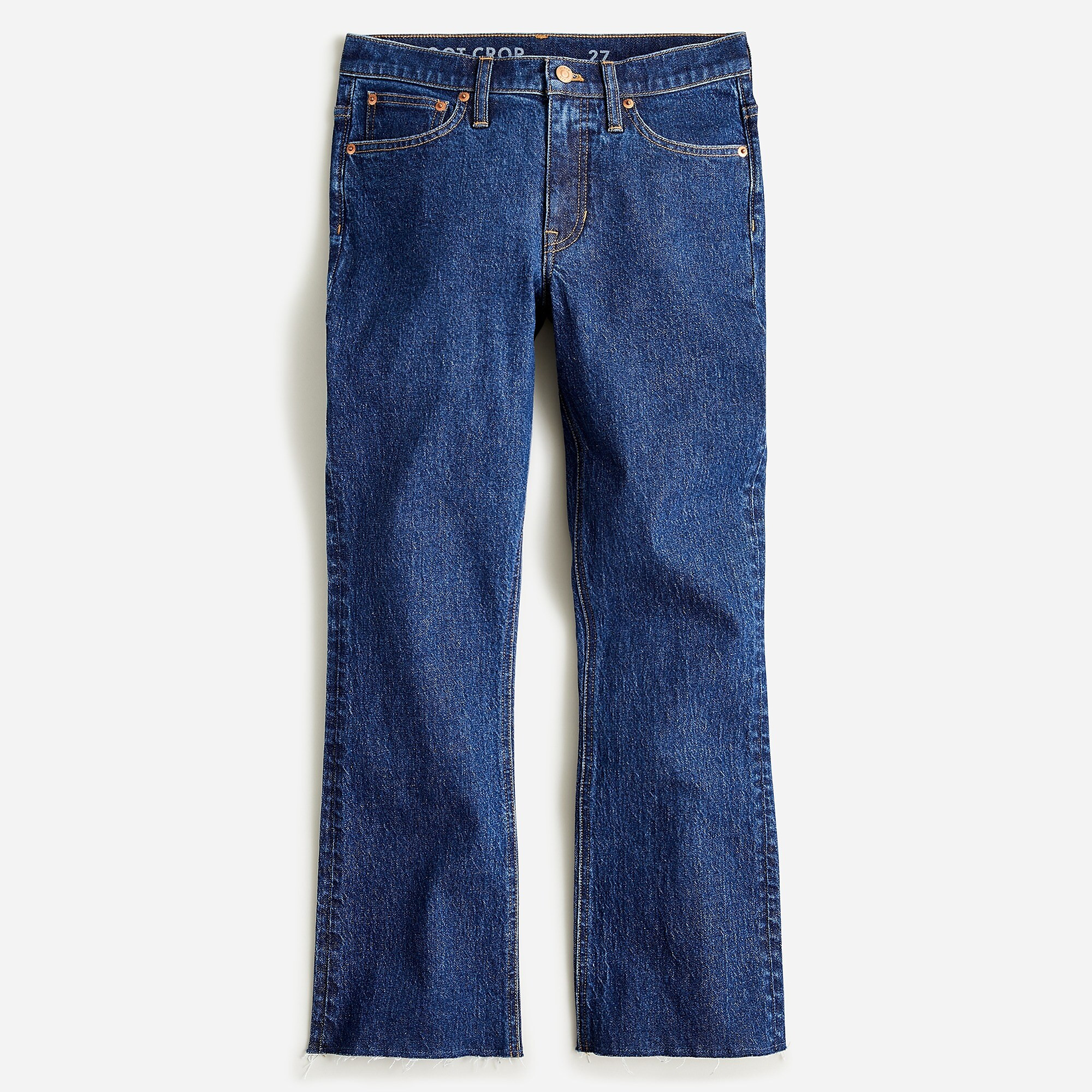 9" demi-boot crop jean in Greenbriar wash | J. Crew US