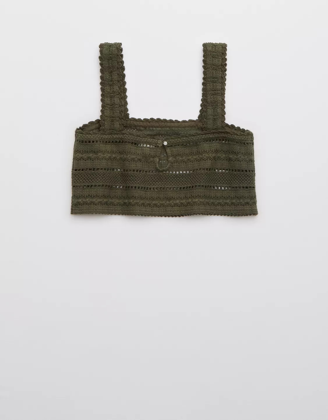 Aerie Textured Lace Tank Top | American Eagle Outfitters (US & CA)