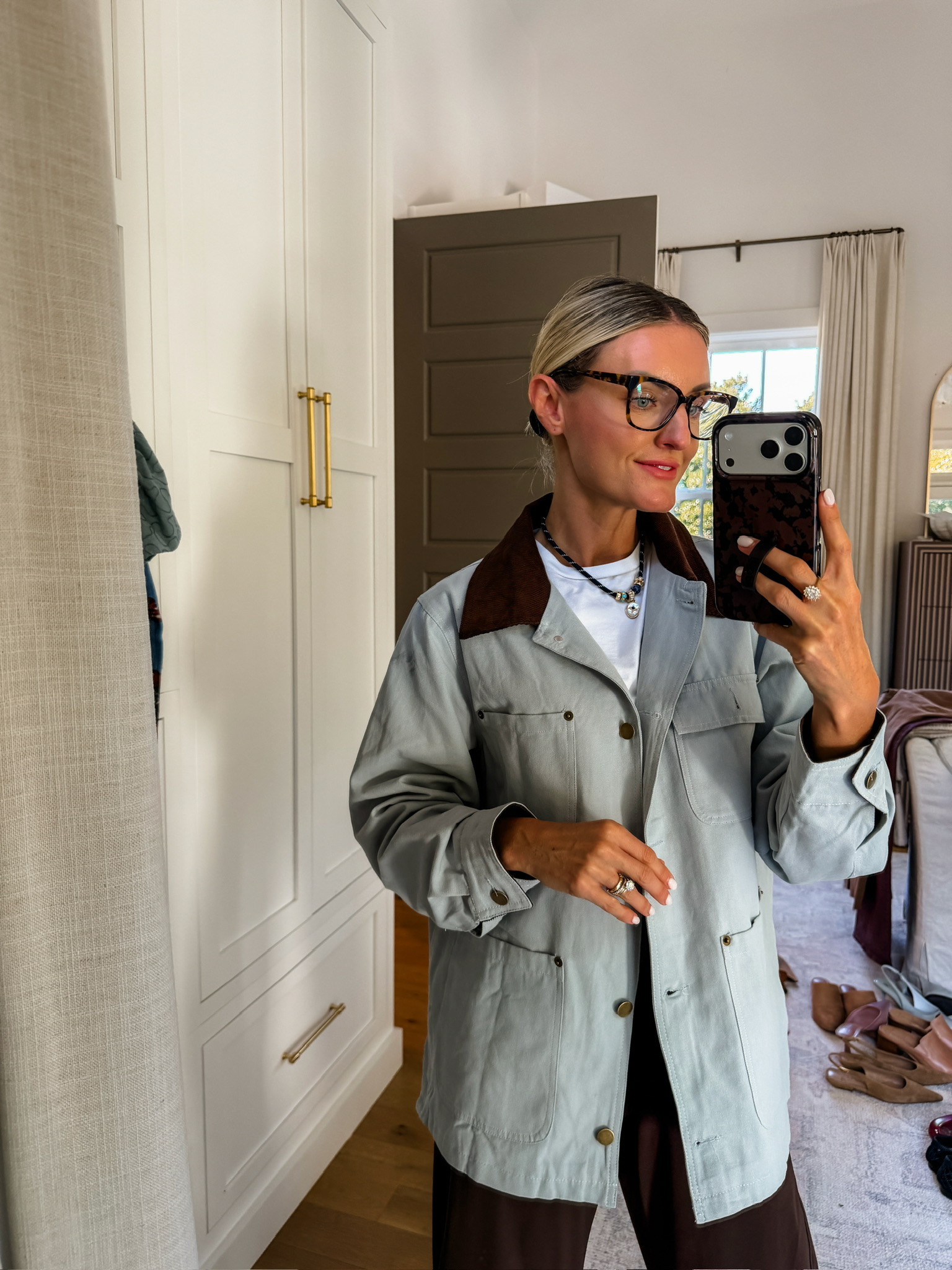 The barn jacket that you will not believe where it's from! 👀 Loving this light blue for fall too! Wearing S!

Loverly Grey, fall outfit, fall looks, Amazon, barn jacket, fall jacket 

 

#LTKSeasonal