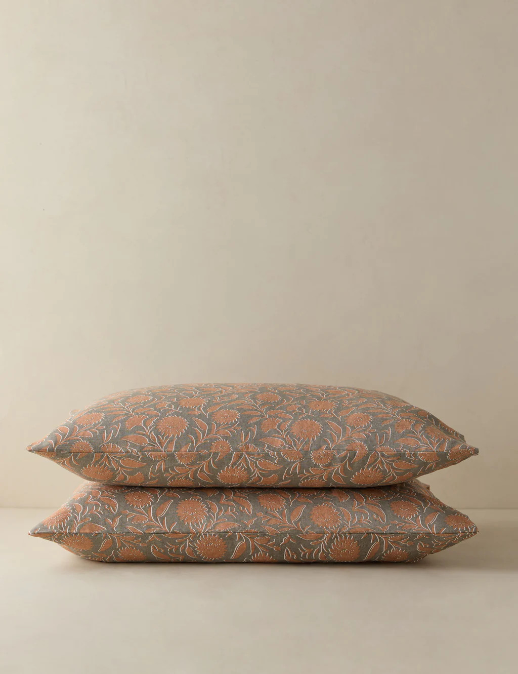 Fransen Linen Cotton Pillowcases (Set of 2) | Lulu and Georgia 