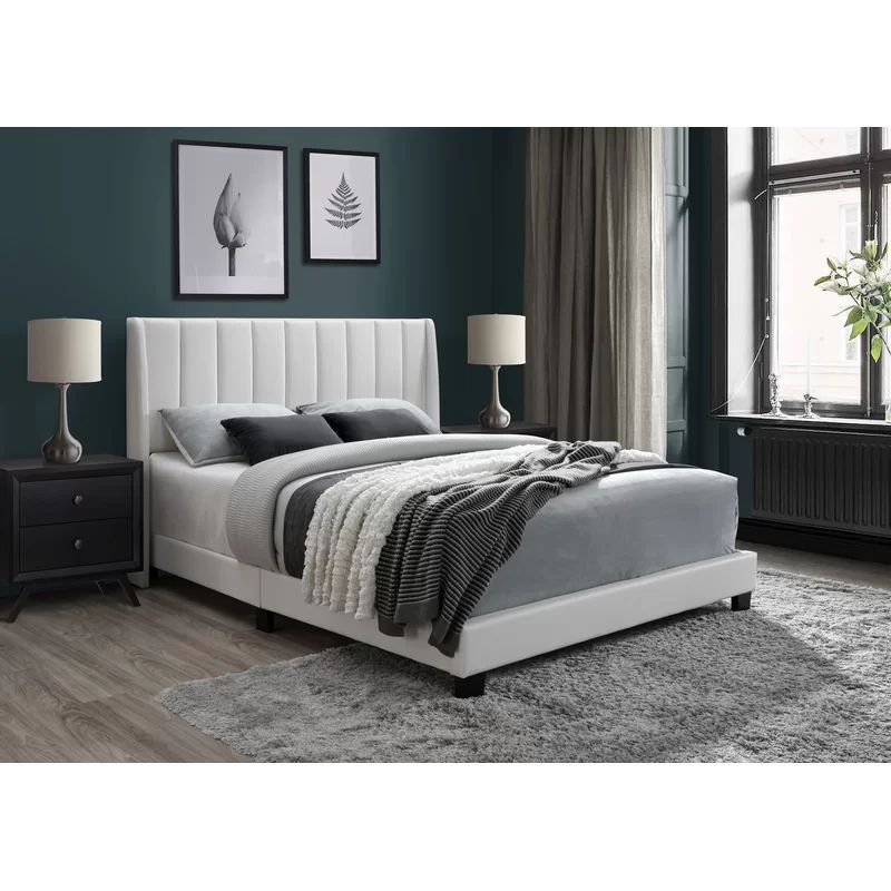 Herman Queen Upholstered Standard Bed | Wayfair Professional