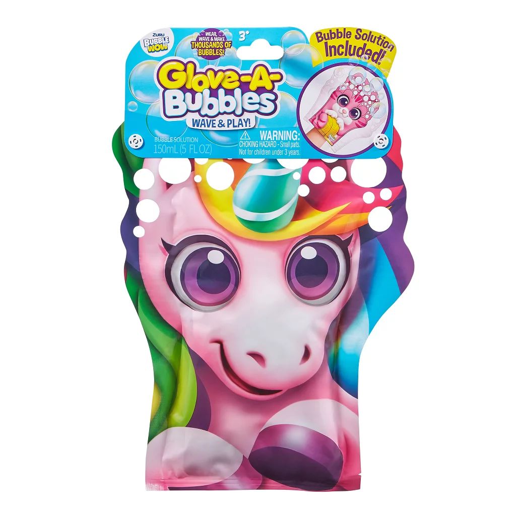 Bubble Wow Glove A Bubbles Unicorn by ZURU | Walmart (US)