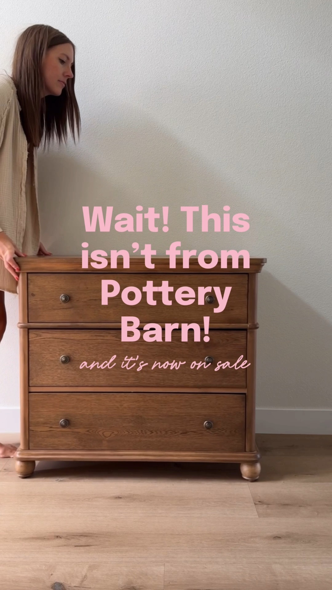 😍 Looks like Pottery Barn but it’s from Target and finally ON SALE! 🙌 The aged oak color is beautiful! Perfect size for a larger nightstand or a small console. The boys have used this for a few years and it’s held up great. 

#boujeeonabudget #targetsale #nightstand

#LTKHome #LTKSaleAlert