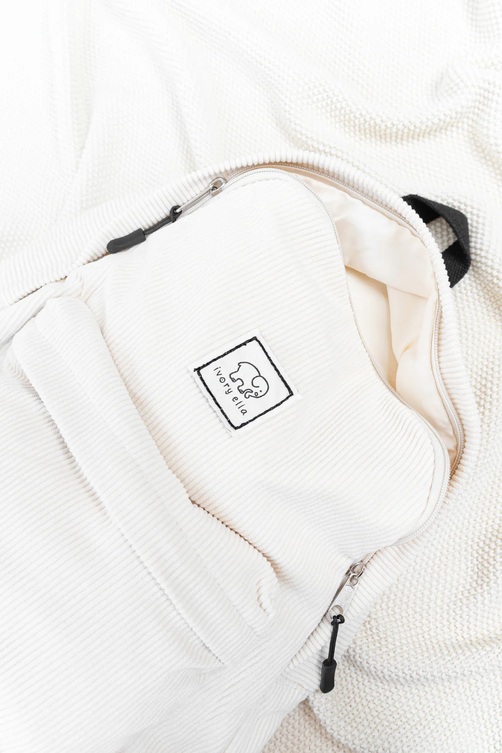Corduroy Backback - Bts | Ivory Ella