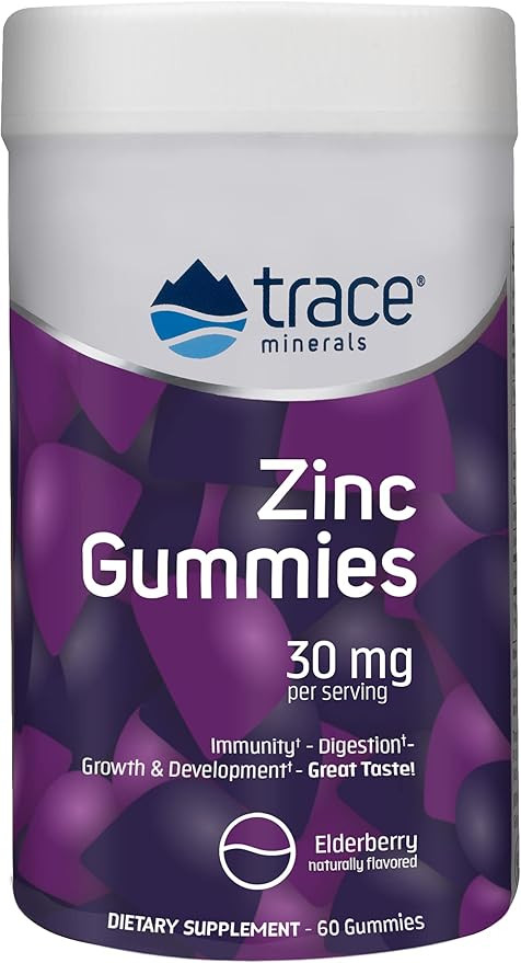 Trace Minerals | Zinc Chewable Gummies | Natural Immune Support Booster for Adults and Kids | Veg... | Amazon (US)