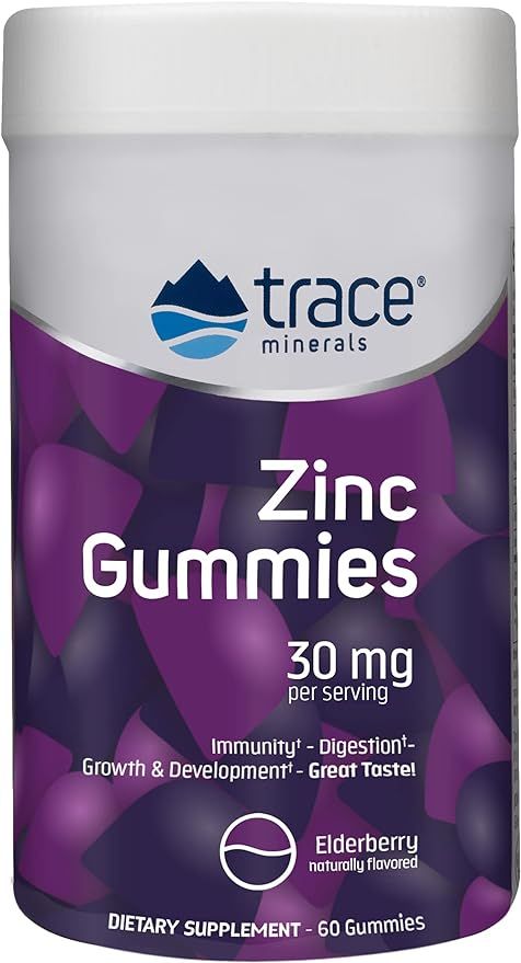 Trace Minerals | Zinc Chewable Gummies | Natural Immune Support Booster for Adults and Kids | Veg... | Amazon (US)