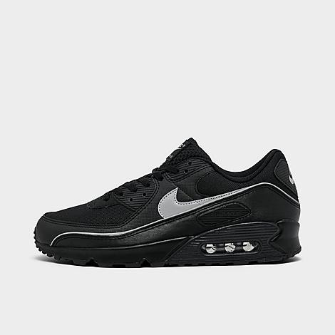 Nike Men's Air Max 90 Premium SE Reflective Casual Shoes in Black/Anthracite Size: 9.5 | JD Sports (US)