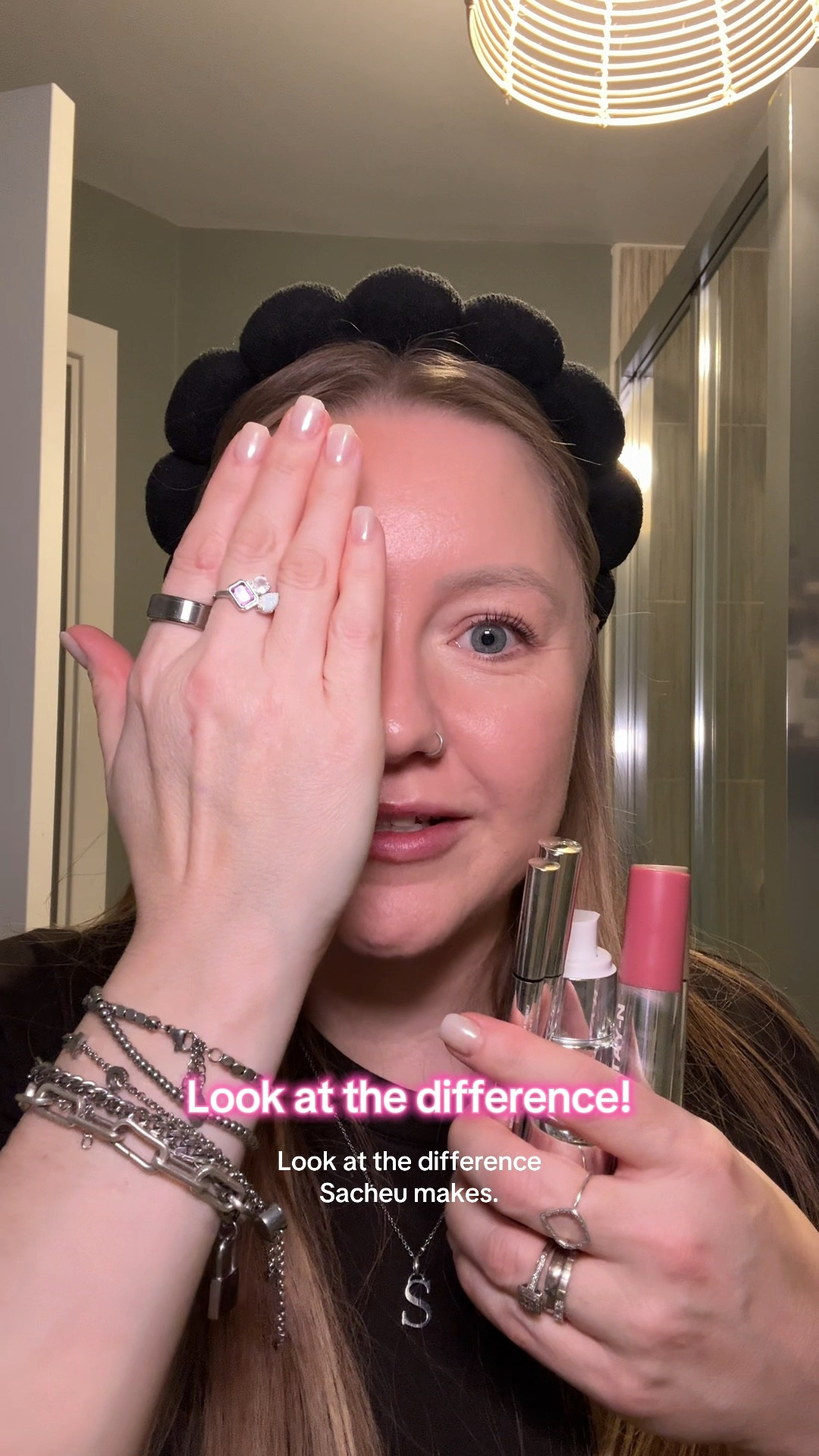 I will never stop banging on about Sacheu and these products! They make my life so much easier and look amazing. They last all day so no need for top ups so perfect for us busy mummas! 



