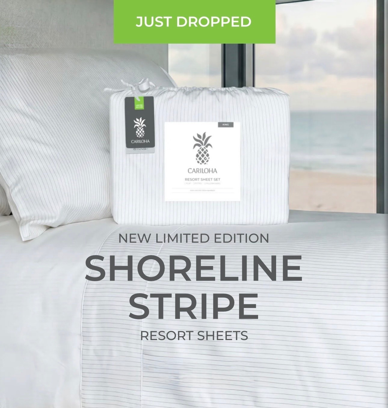 Have these sheets and LOVE. So soft and wash really well - use code: LTK35
No in a NEW stripe option for a limited time. Such a pretty little pattern. 
@Cariloha #ad #cariloha

#LTKmomlife #LTKHome #LTKSaleAlert