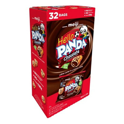 Hello Panda Cookies Chocolate - 24oz/32pk | Target