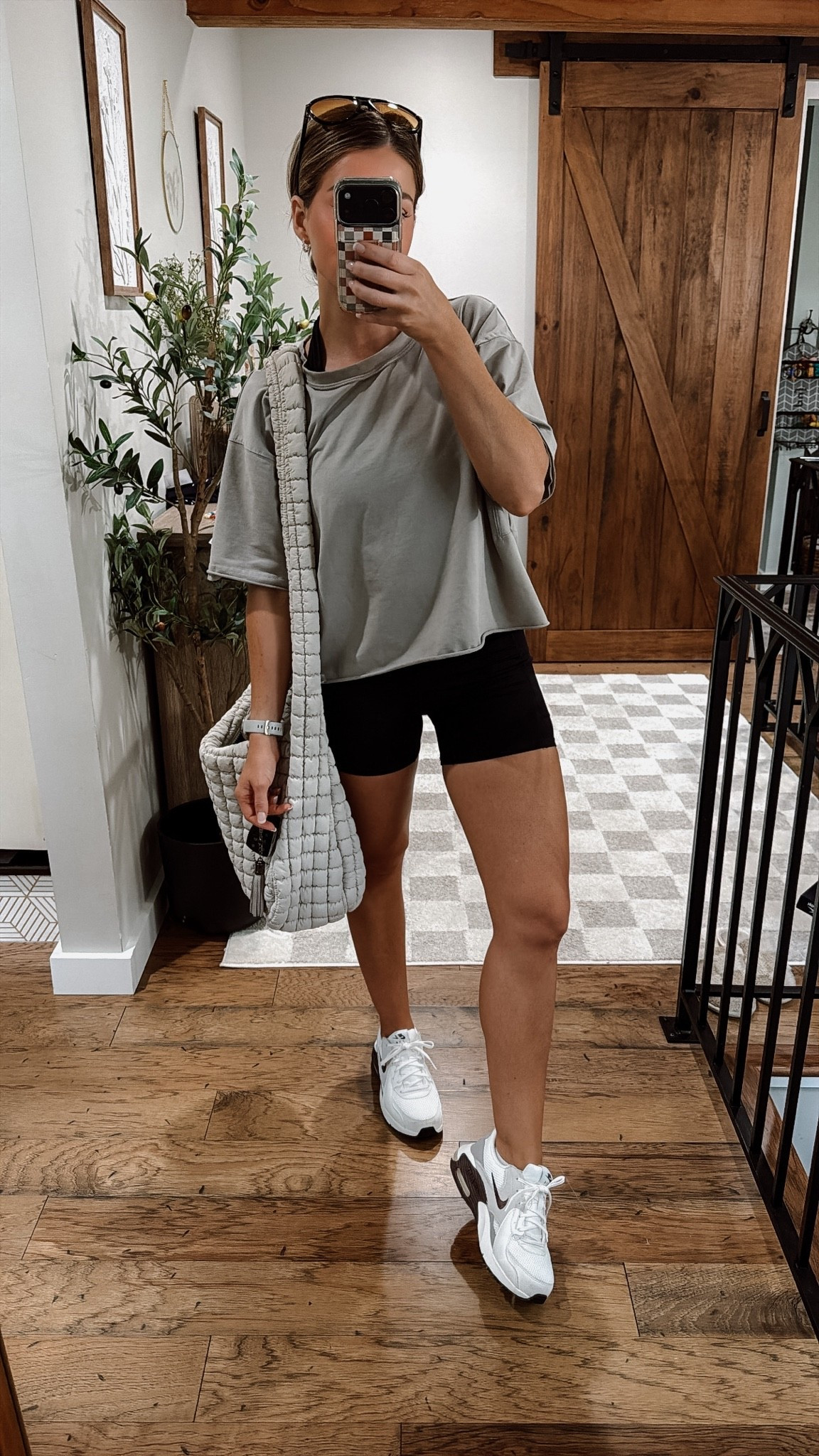 GYM OUTFIT 🫶🏼
Tee: xsmall
Workout set: xsmall

#LTKfitnessgoals #LTKmorningroutine #LTKselfcare