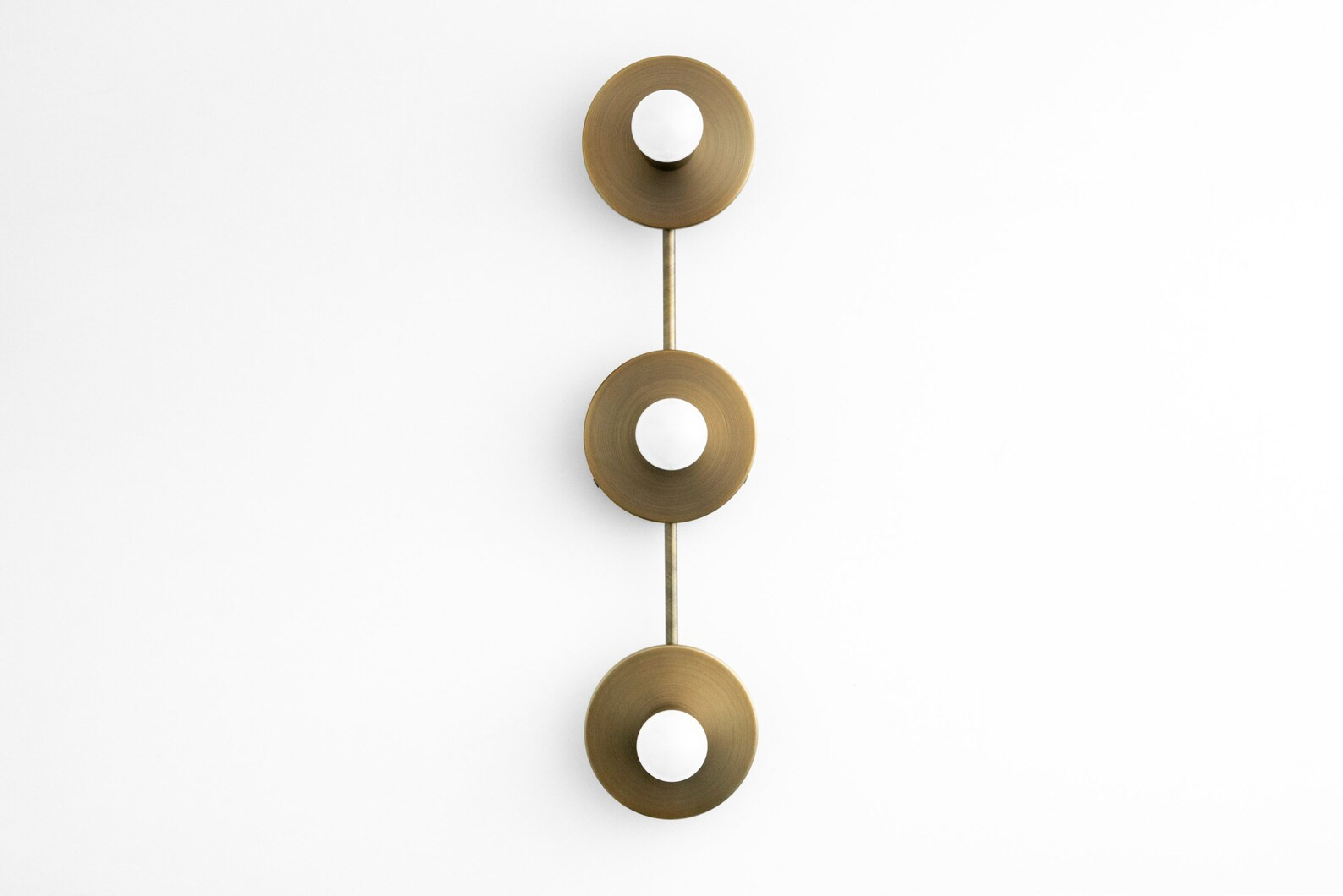 3 Light Vanity - Antique Brass Sconce - Bathroom Lighting - Hollywood Lighting - Model No. 5708 | Etsy (US)