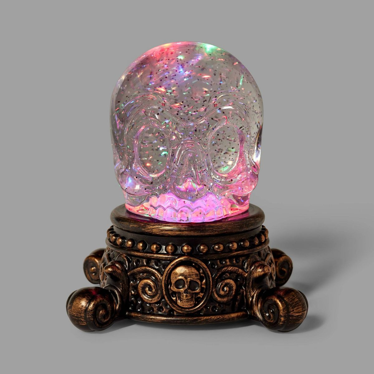 Color Changing Liquid Skull Halloween Decorative Prop - Hyde & EEK! Boutique™ | Target