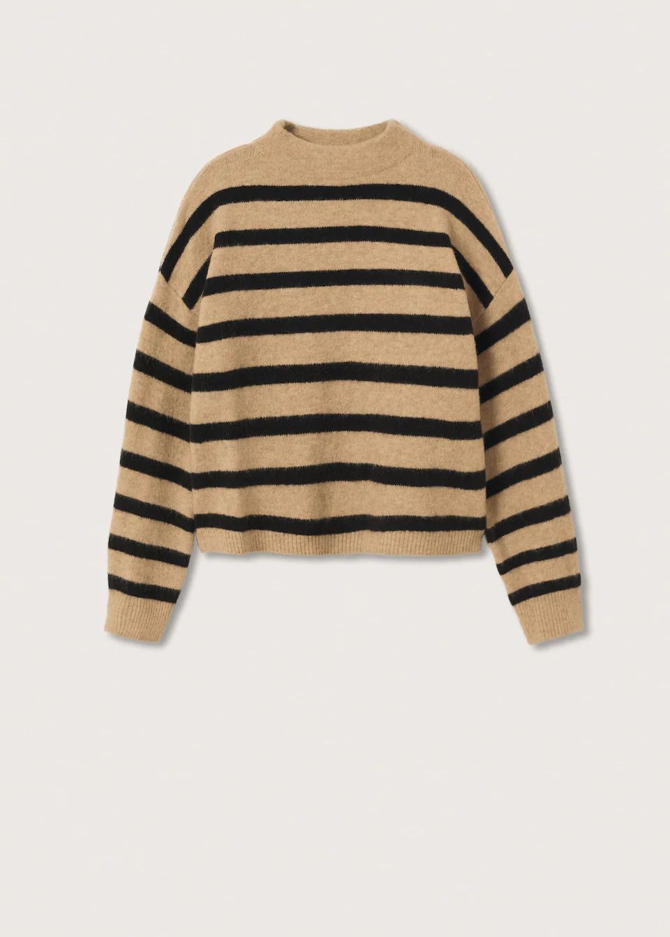 Knitted cropped sweater | MANGO (UK)