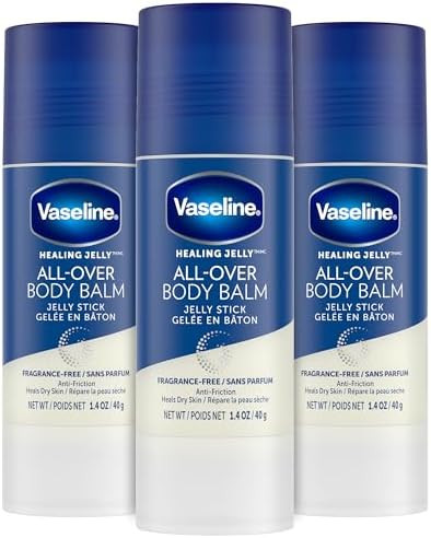 Vaseline All-Over Body Balm Stick 3-Pack – Non-Greasy Fragrance-Free Moisturizer, Travel-Size L... | Amazon (US)