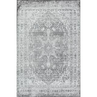 Freya Cloudy Grey 5 ft. x 7 ft. Area Rug | The Home Depot