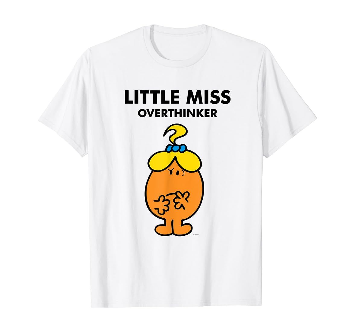 Mr. Men Little Miss Meme - Little Miss Overthinker T-Shirt | Amazon (US)