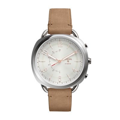 Hybrid Smartwatch - Q Accomplice Sand Leather | Fossil (US)