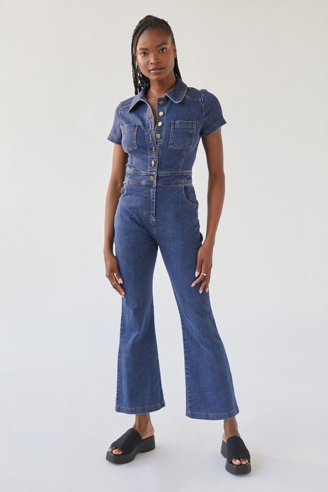 UO Denim Coverall Jumpsuit | Urban Outfitters (US and RoW)