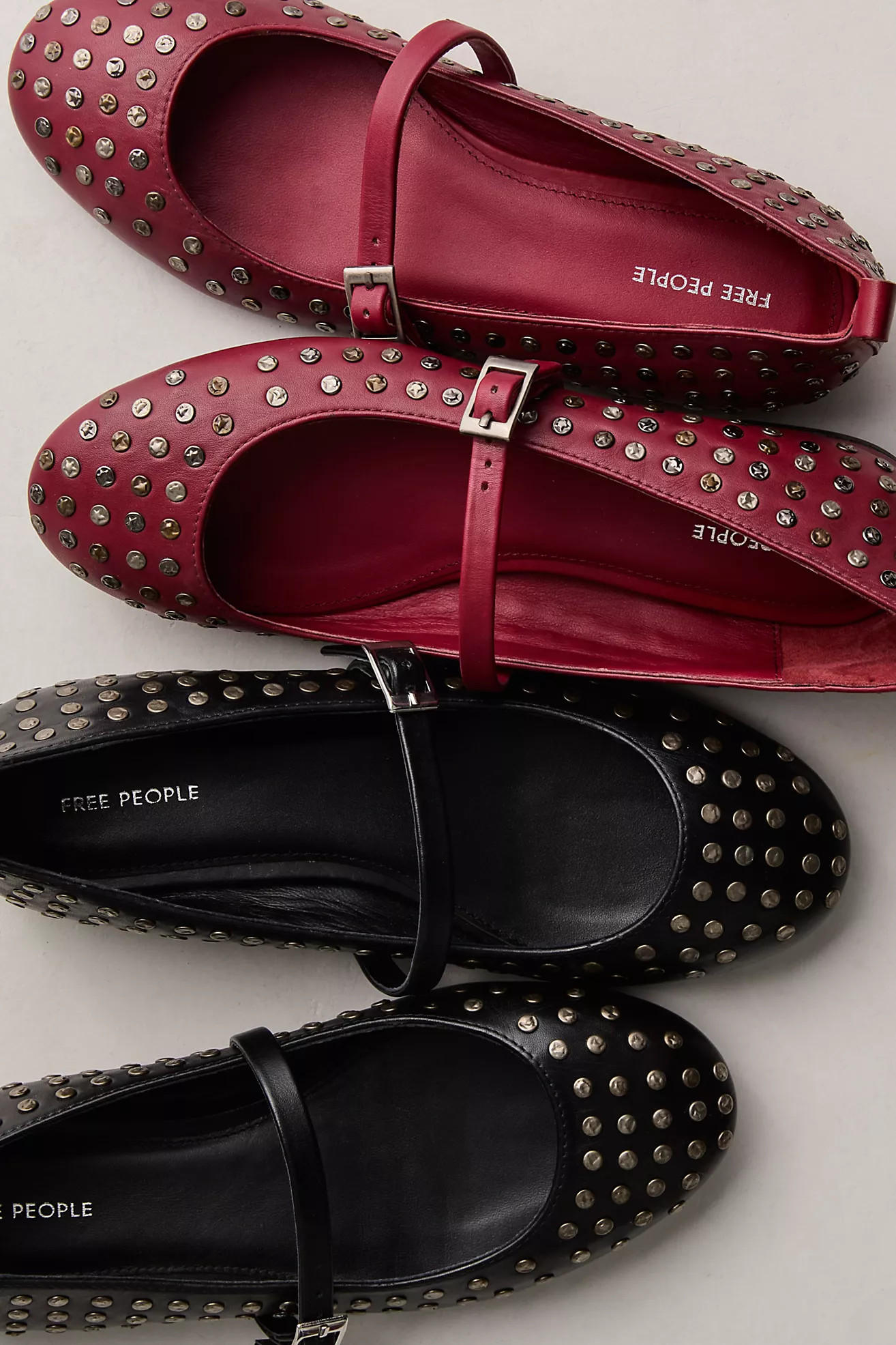 Twiggy Studded Ballet Flats | Free People (Global - UK&FR Excluded)