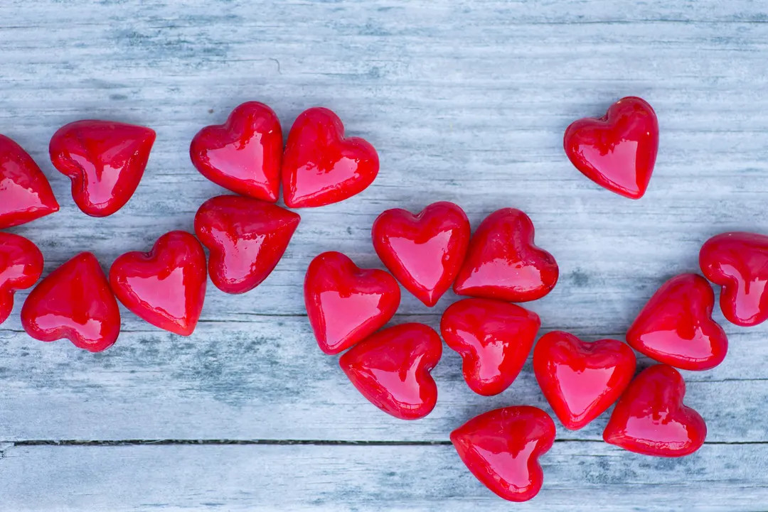 Red Glass Pocket Hearts Bulk Sets FREE US SHIPPING - Etsy | Etsy (US)