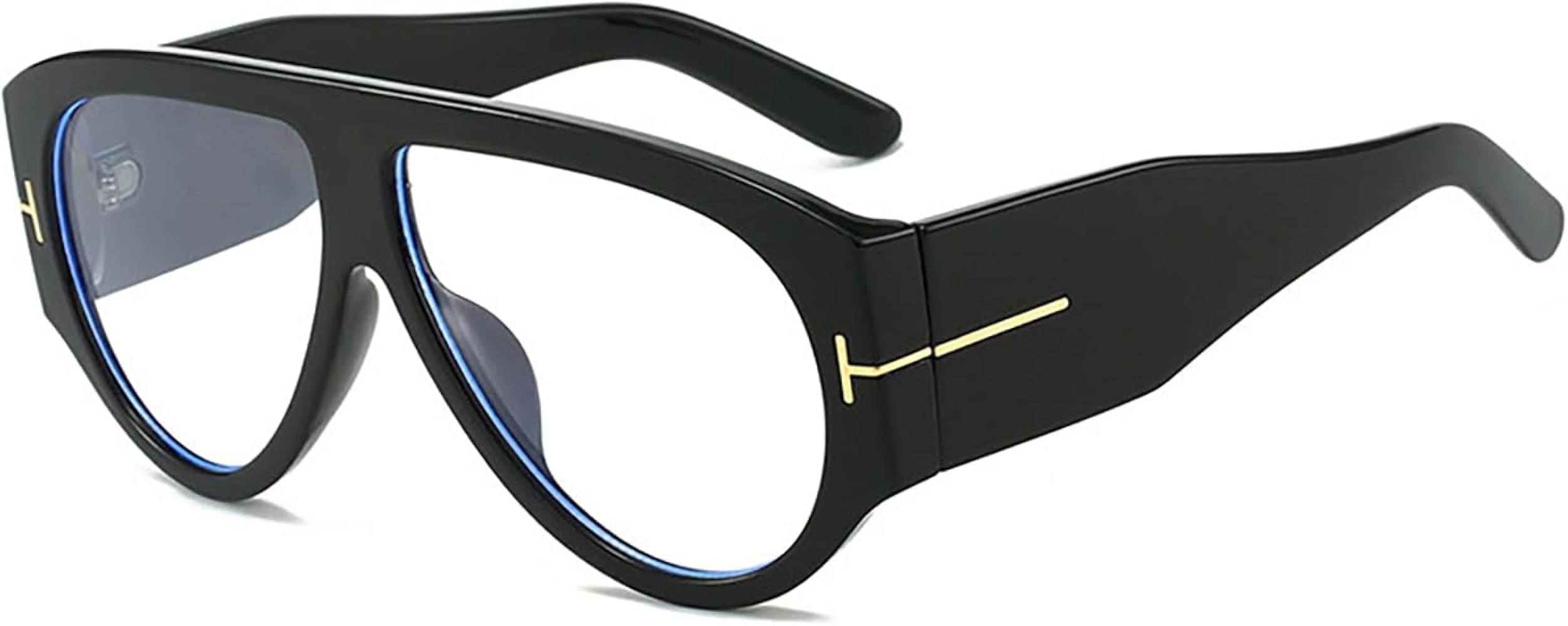 Ellipse Sunglasses Trendy Sunglasses UV400 Sun glasses UV Blocking Men Women Classic Trendy MC818 | Amazon (US)