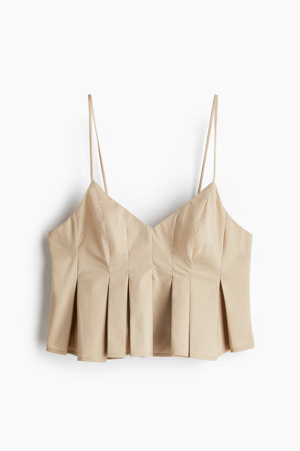 Pleated Strappy Top | H&M (US + CA)