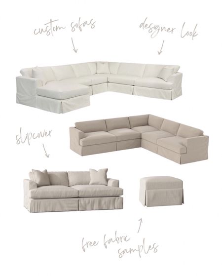 My favorite sofas! Slipcover, great reviews, comfortable and free fabric samples! Check them out!

Slipcover sofas, sectional sofas, sectionals, sofas, couches, slipcover couches, best sofas, sofa set, great sofas for kids, comfortable couches, home design, designer look for less

#LTKfamily #LTKsalealert #LTKhome