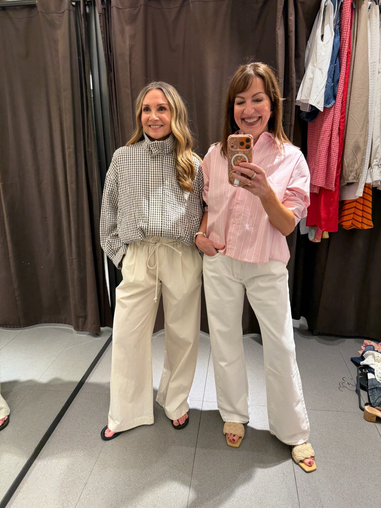 Early fall fashion finds are at @Zara ! This gingham jacket is already a fave! We love these fun pants too!

#LTKSeasonal #LTKOver40 #LTKootd