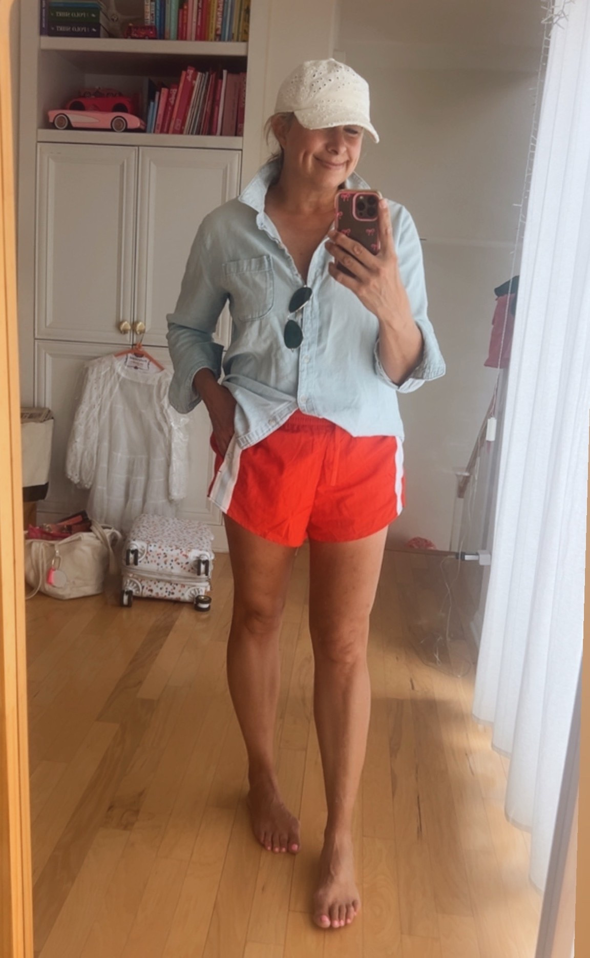 Red Shorts 🩵❤️
… currently on sale!

#LTKSeasonal #LTKSaleAlert #LTKActive
