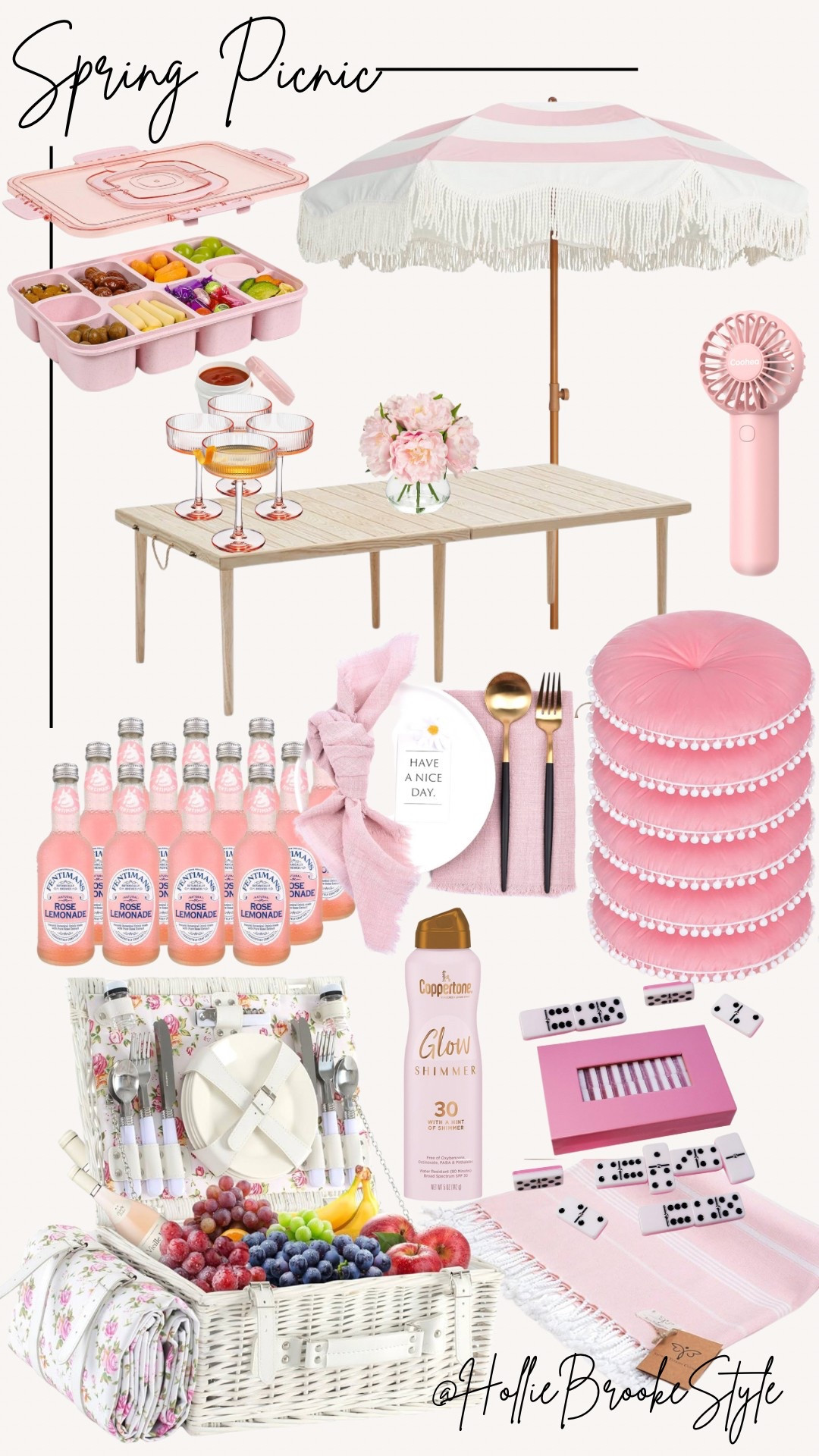 Spring picnic details 

Amazon find 
Picnic basket
Pink party decor
Spring ideas
Easter basket ideas
Pink coupe 
Picnic table
Snackle box
Pink boho 
Pink striped umbrella 


#LTKParties #LTKSeasonal #LTKFamily