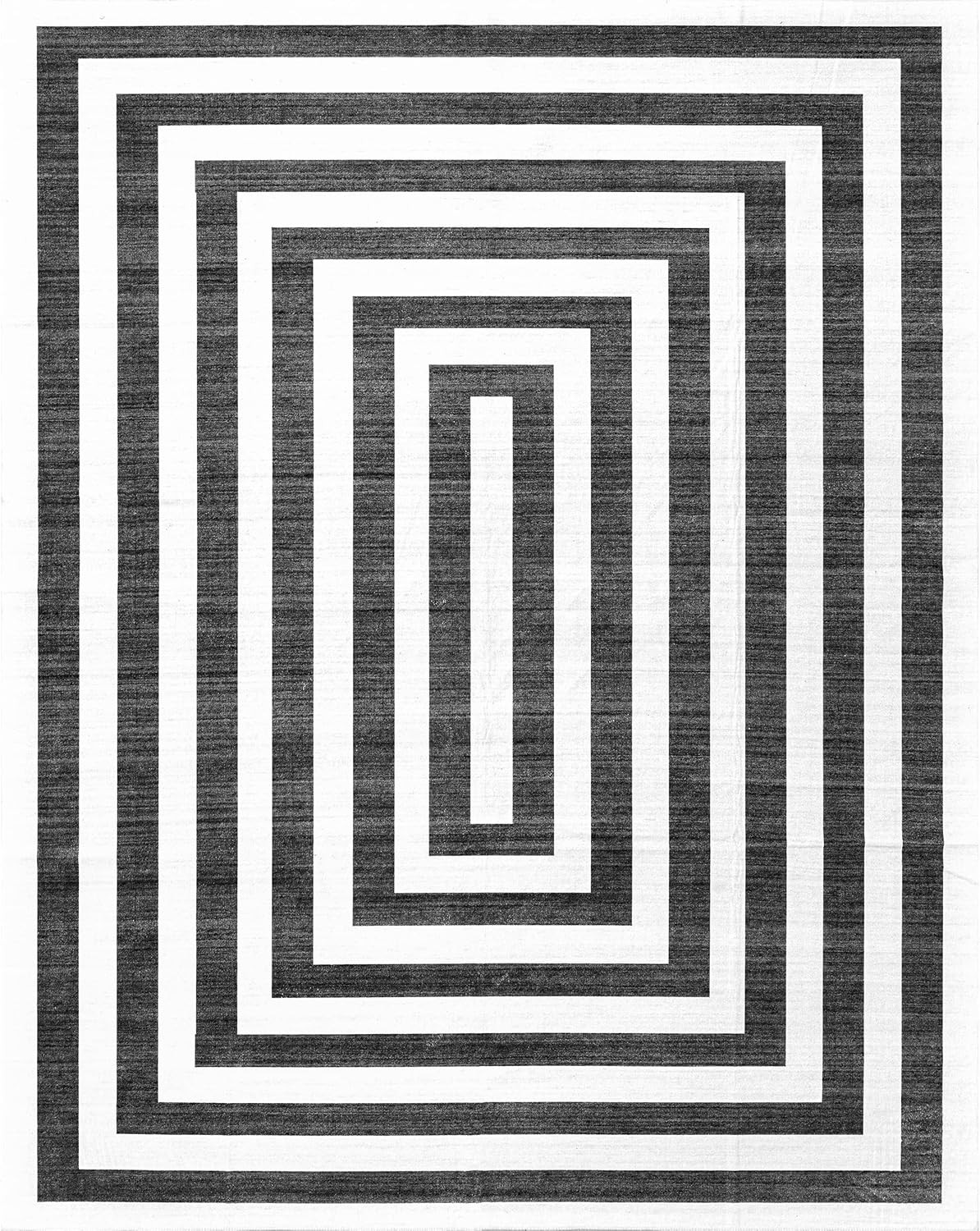 nuLOOM Sharri Modern Striped Machine Washable Area Rug, 5' x 8', Grey | Amazon (US)