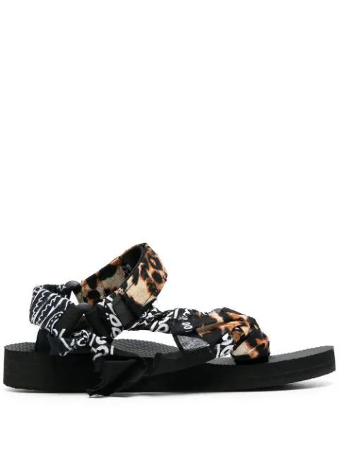 Trekky leopard print sandals | Farfetch (US)