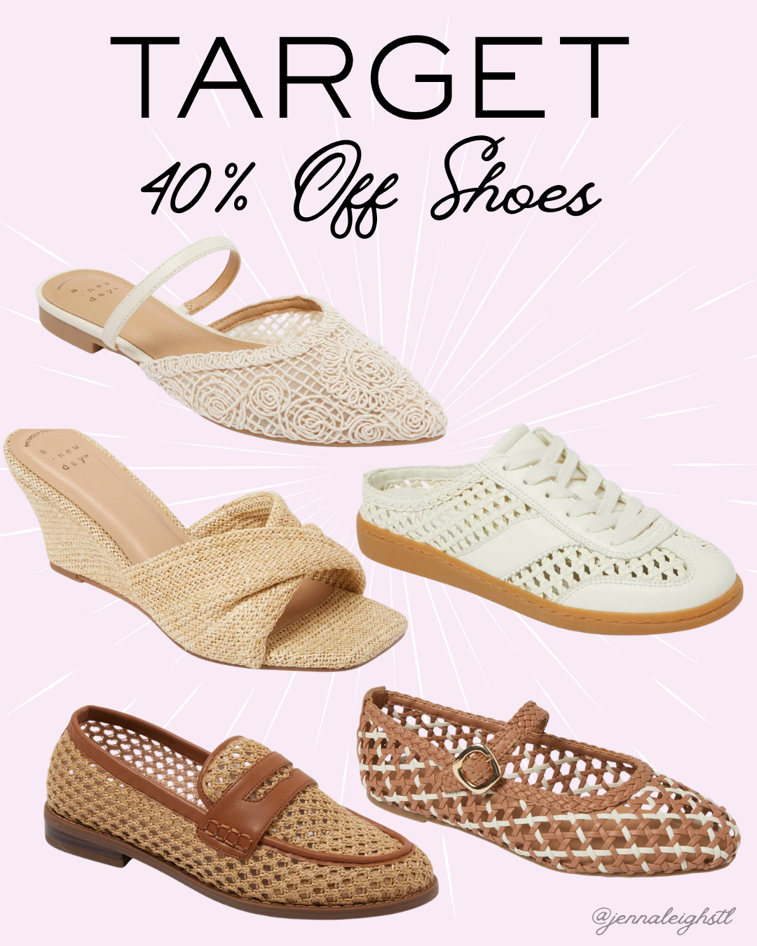 Target Circle Deal Day: 40% off women’s shoes today only. Grab your favorite styles while this one-day deal lasts. 

 #LTKSeasonal #LTKSaleAlert #LTKMidsize