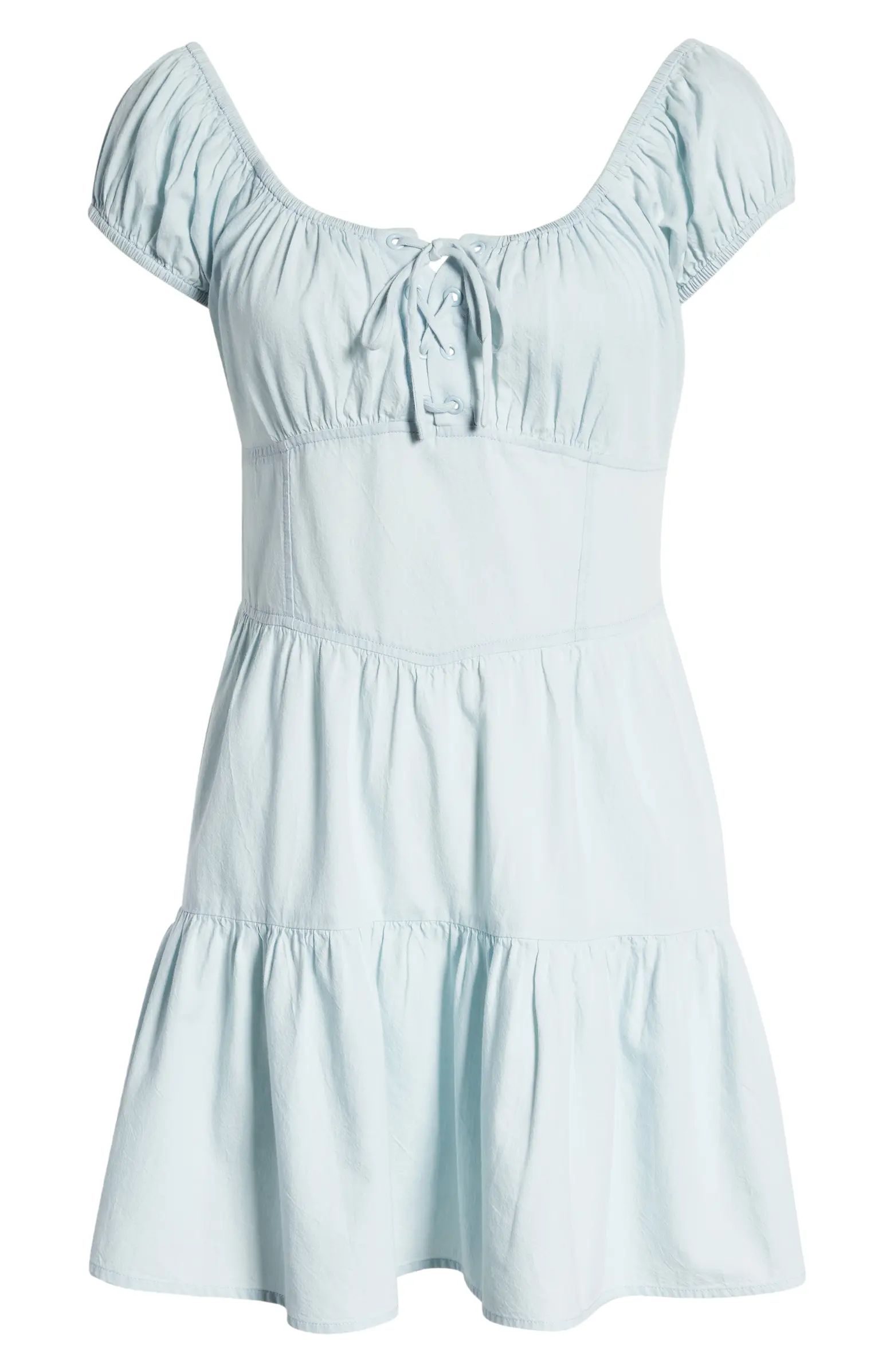 Corset Cotton Dress | Nordstrom