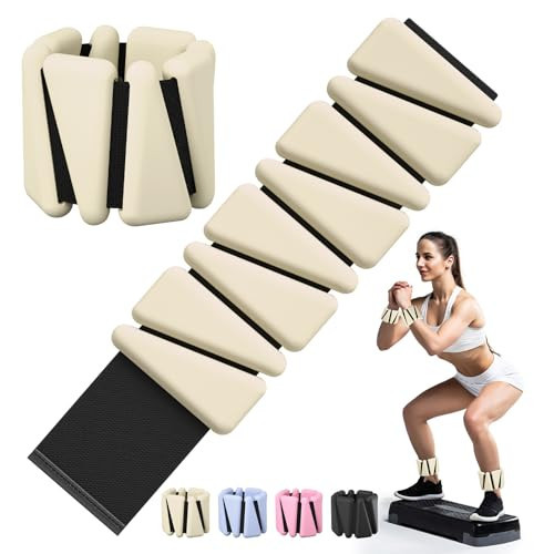 Wrist & Ankle Weights for Women, Wearable Strong Arm & Leg Weights Set of 2(1Lbs Each), Adjustable Ankle Weights for Walking, Yoga, Dance, Barre,Gym,Exercise,Pilates,Walking Running | Amazon (UK)