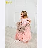 Birthday dress for baby girl Dress for girl Pink tutu dress Dress with bow Girls birthday dress Tull | Amazon (US)