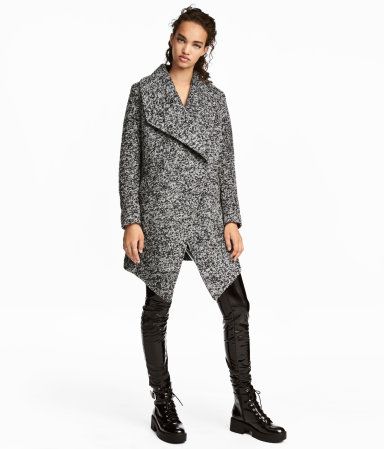 H&M Wool-blend Bouclé Coat $69.99 | H&M (US)