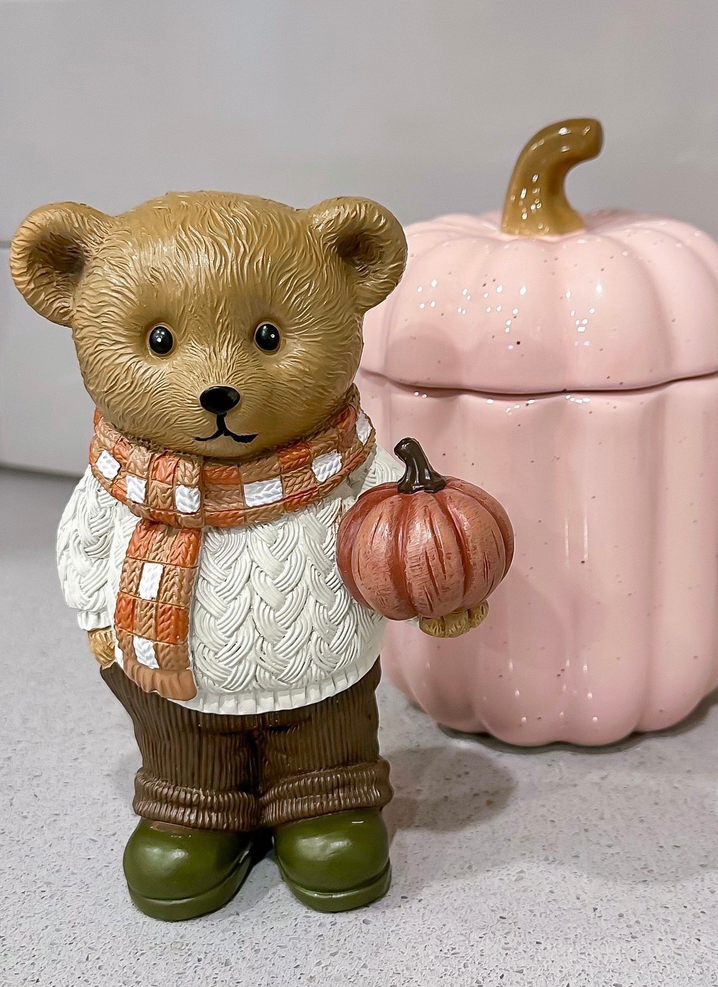 1st Fall purchase goes to this right at $8. I think he’s gonna go fast! Shipping wasn’t available for me. I ordered for store pickup 

He looks like a handmade special edition piece & even goes with Pink Fall

@Walmart  Cozy Fall. Fall Decor. Fall Home. Home Decor.

#LTKHome #LTKSeasonal