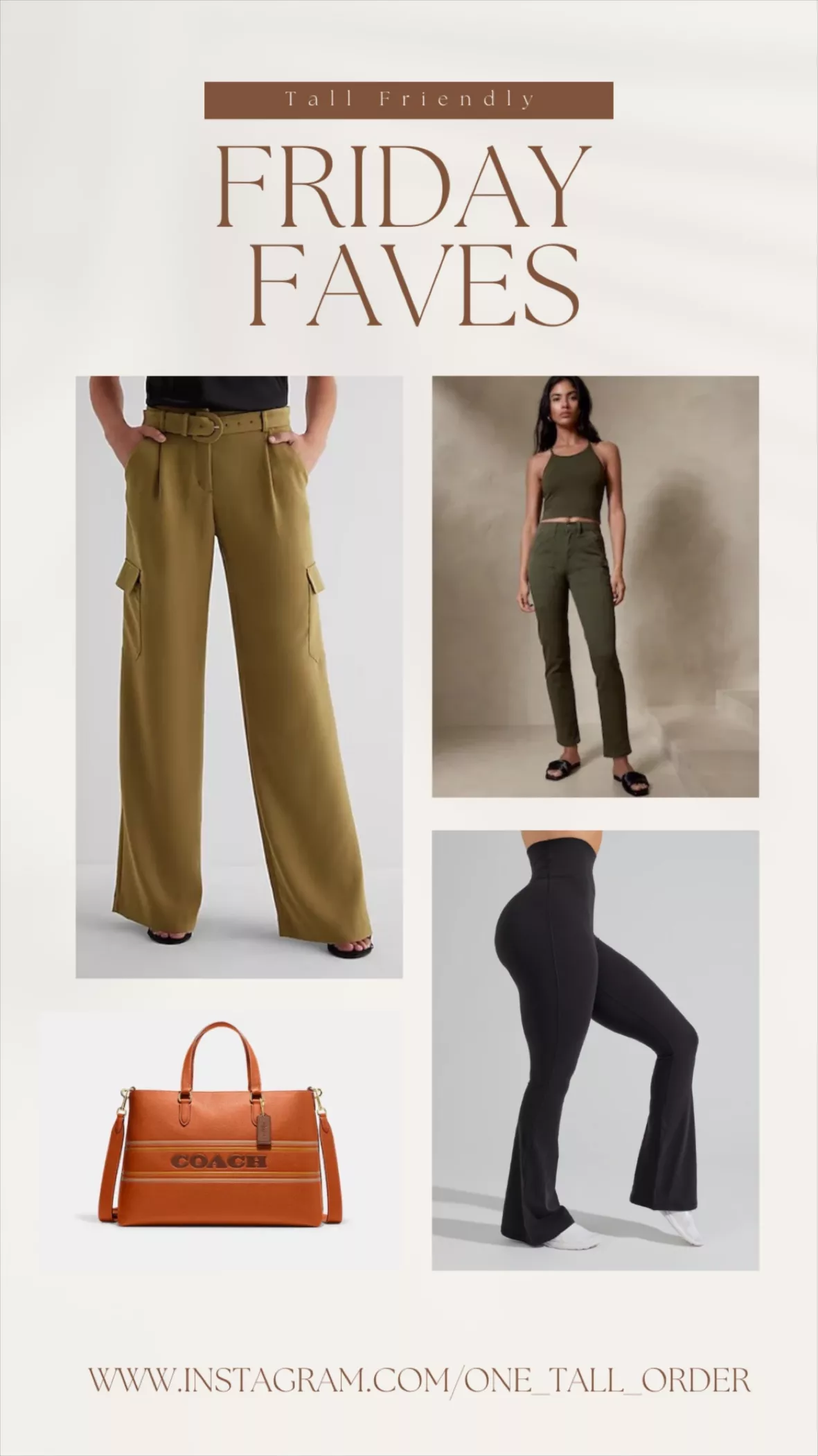 Tall Cargo Straight Pants curated on LTK
