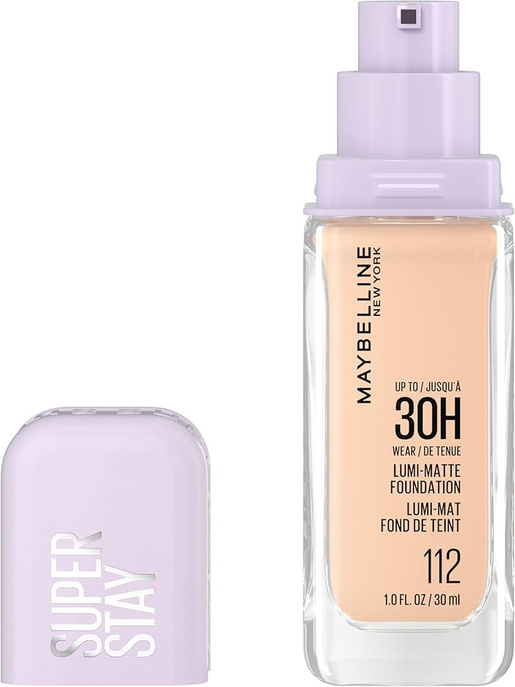Maybelline Super Stay Lumi-Matte Foundation, Lightweight and Buildable Full Coverage Foundation M... | Amazon (US)